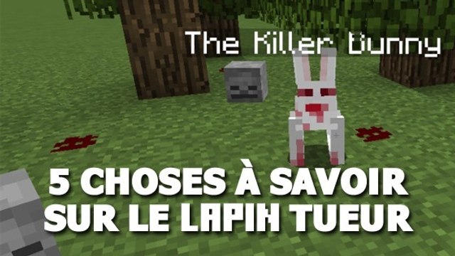 Minecraft : les 5 choses à savoir sur le lapin tueur