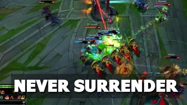 League of Legends : voilà pourquoi il ne faut jamais surrender