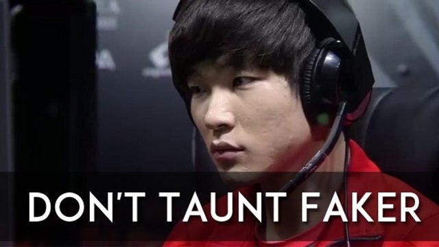 League of Legends : voilà pourquoi il ne faut jamais taunt Faker