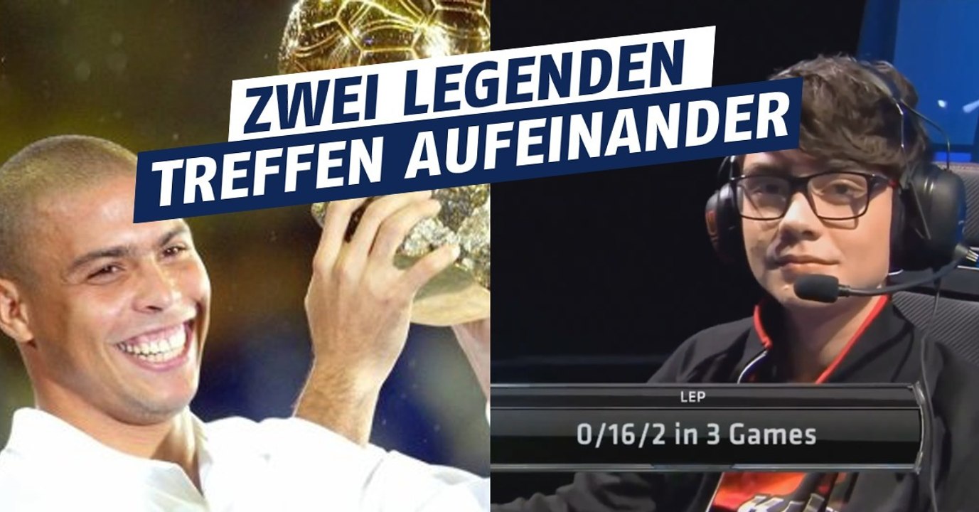 League of Legends: Ronaldo spielt auch! Doch sein Coach ist nicht der beste...