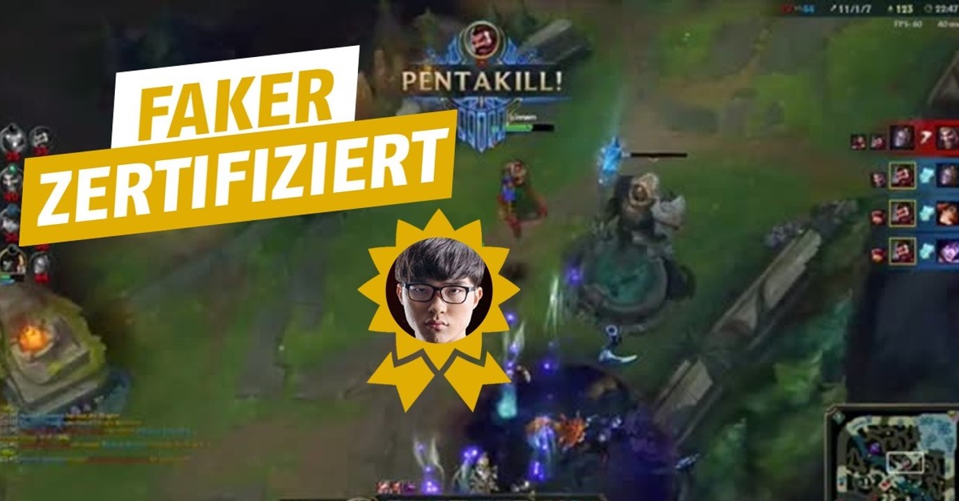 League of Legends: Faker präsentiert seine Lieblingspentakills