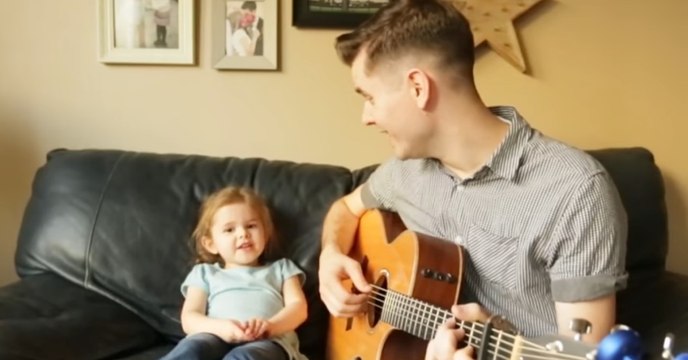 Unglaubliches Duo: Er singt gemeinsam mit seiner Tochter