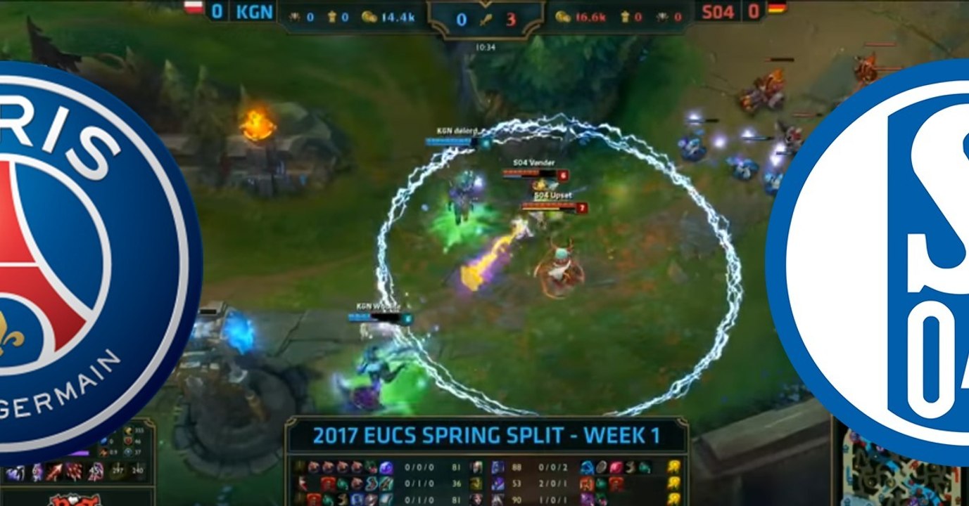 Schalke 04 bezwingt Paris Saint-Germain