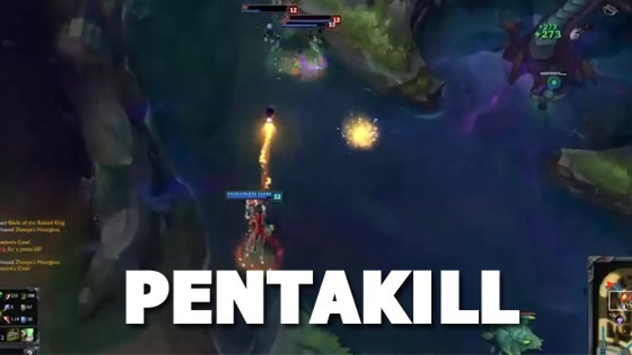 League of Legends : le Pentakill le plus rapide de l'histoire du jeu