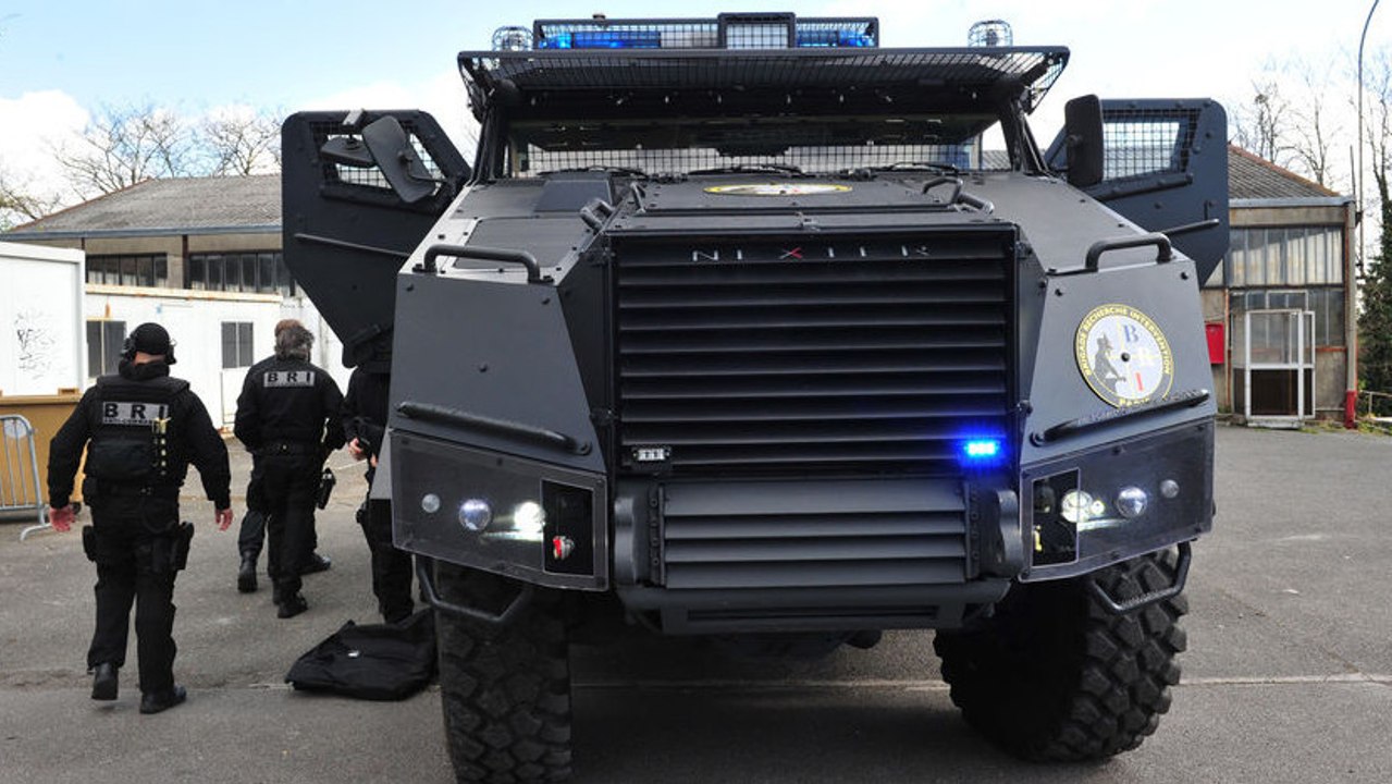 Die neuen Panzerfahrzeuge der französischen Elite-Polizei