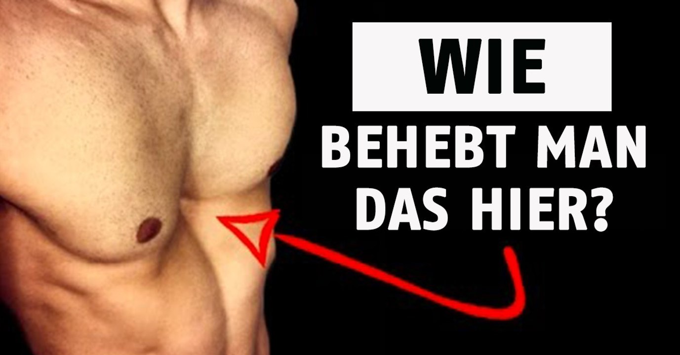 Mit diesen Übungen löst ihr das problem des „lochs“ zwischen den brustmuskeln!