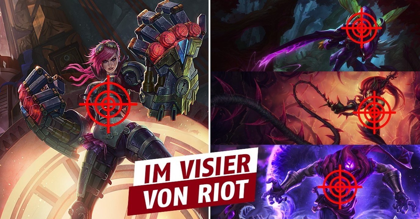 League of Legends: Die vier zurzeit besten Helden werden bald generft