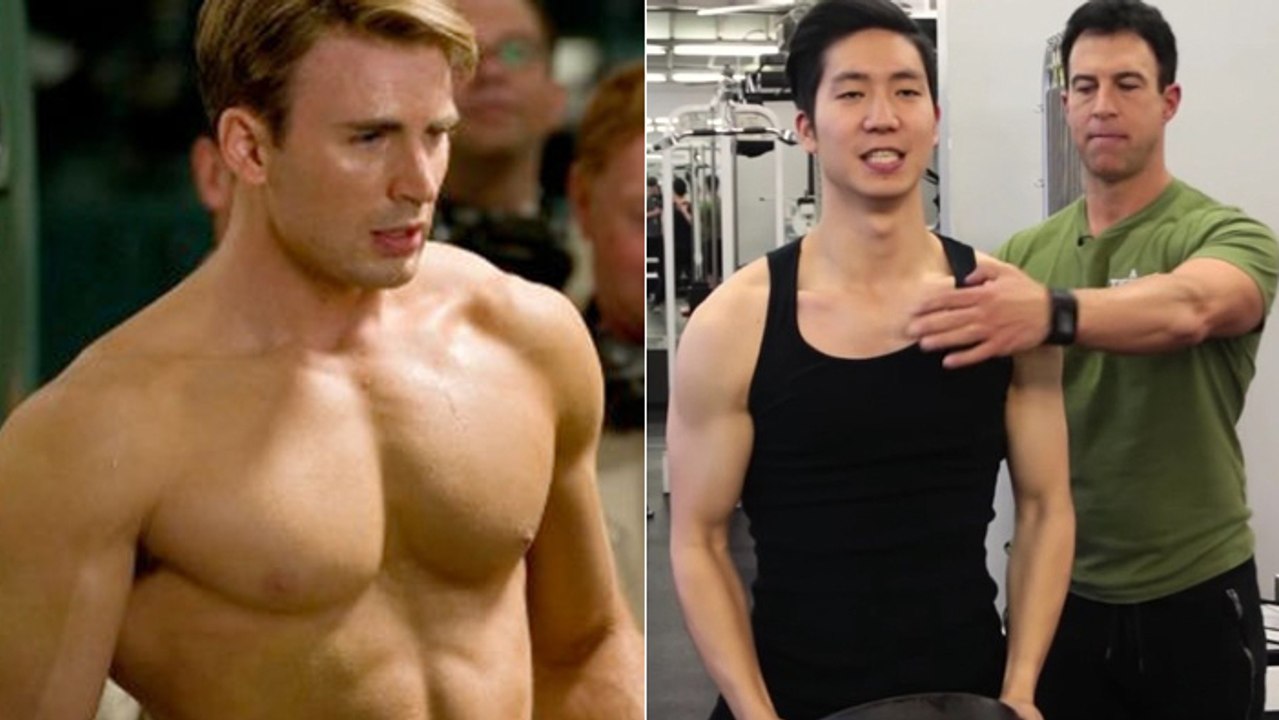 Sie sind total untrainiert und versuchen, das „Captain America'-Training zu schaffen