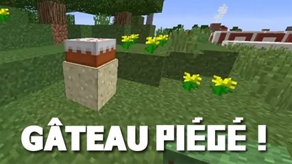 Minecraft : un joueur nous montre comment préparer un gâteau piégé pour ses ennemis