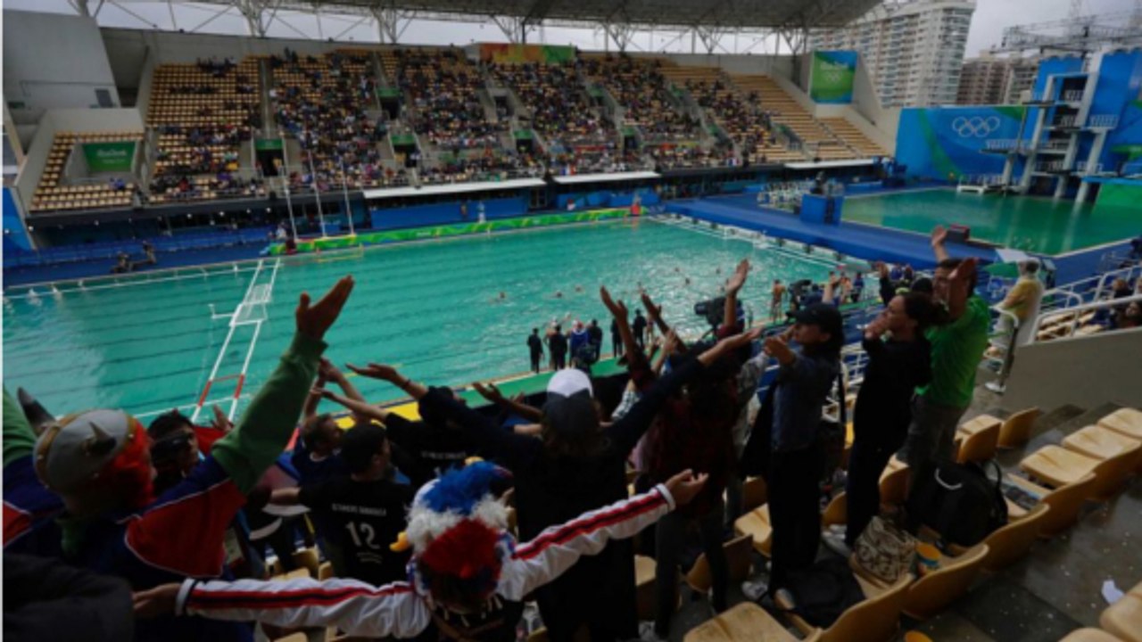 Rio: Der erschreckende Zustand der olympischen Schwimmhalle 6 Monate nach den Spielen