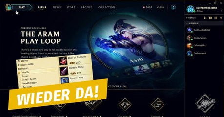 League of Legends: Eine vergessene Funktion feiert auf dem neuen Client ein Comeback