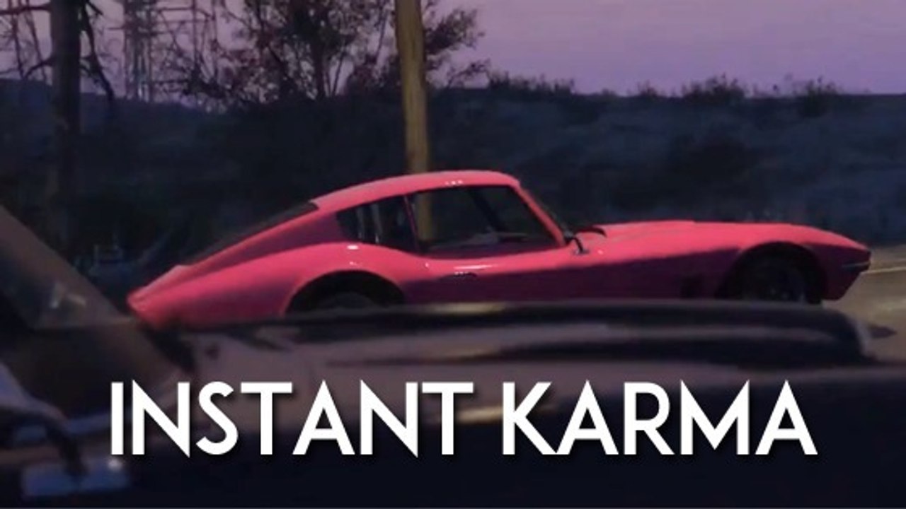GTA 5 : quand un PNJ est victime d'un retour de karma instantané