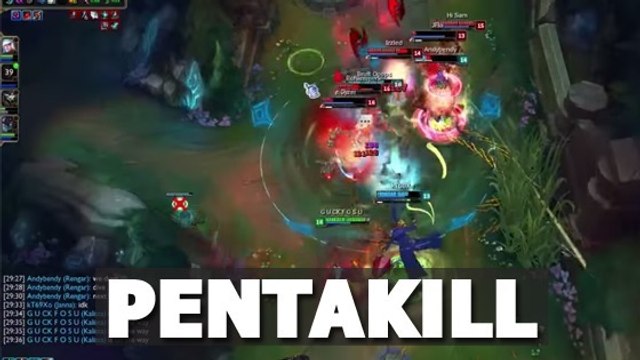 League of Legends : hi im gosu réalise un Pentakill épique avec Kalista