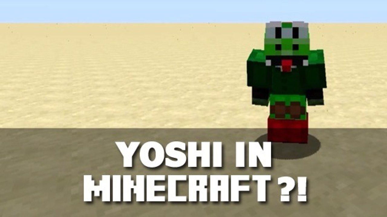 Minecraft : transformez-vous en Yoshi grâce à une commande simple !