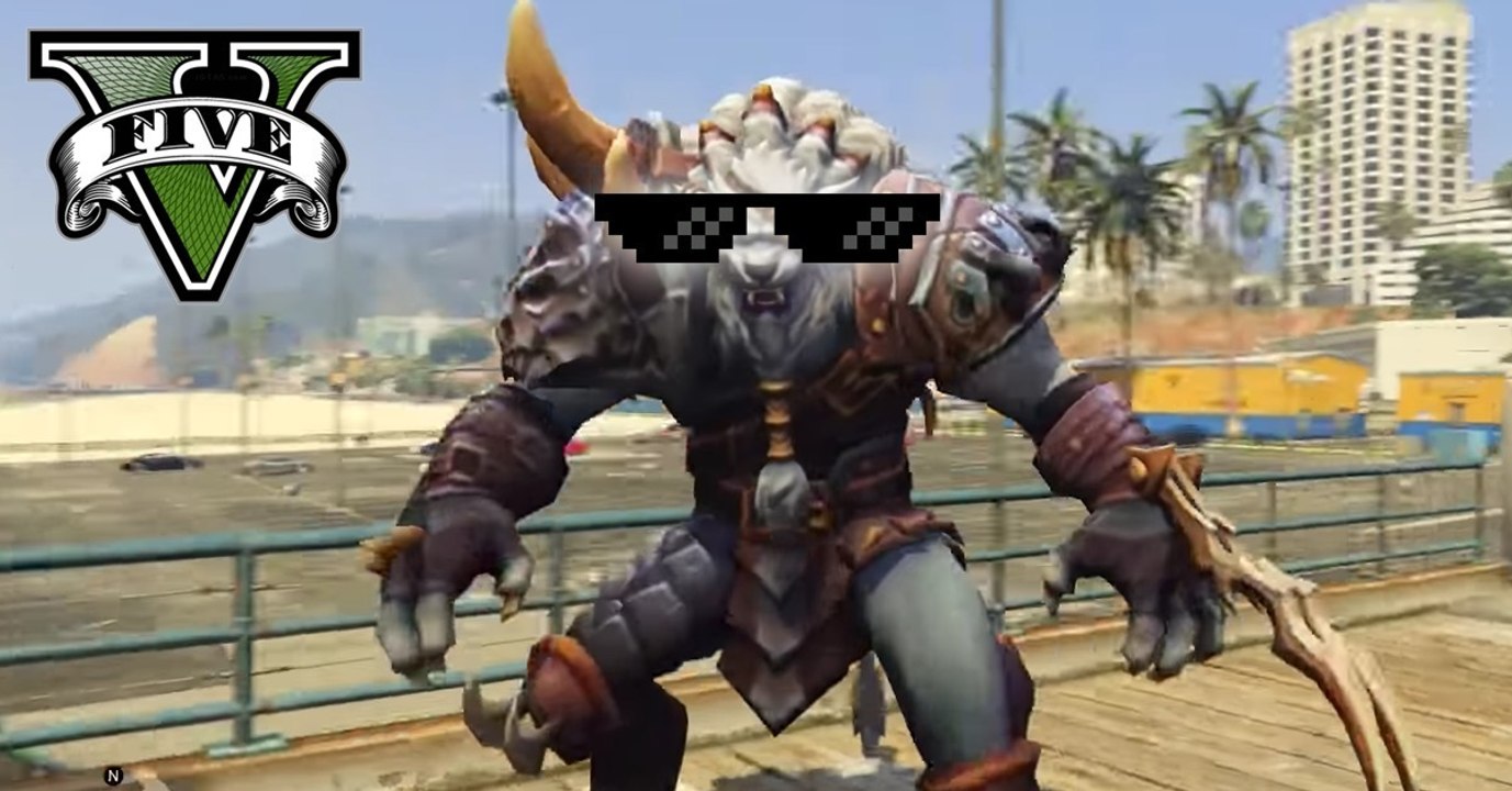 League of Legends: Rengar und Amumu streifen durch Los Santos