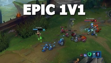 League of Legends : un duel impressionnant entre Riven et Irelia