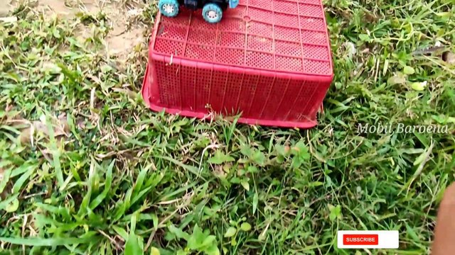 Membersihkan Mainan Truk, Bus Tayo, Excavator, Mobil Polisi, Mobil Pemadam, Mobil Robot, Truk Molen