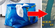 Einen Rucksack aus einer IKEA-Tasche basteln? Das geht!