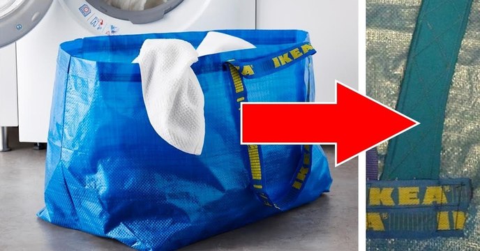 Einen Rucksack aus einer IKEA-Tasche basteln? Das geht!