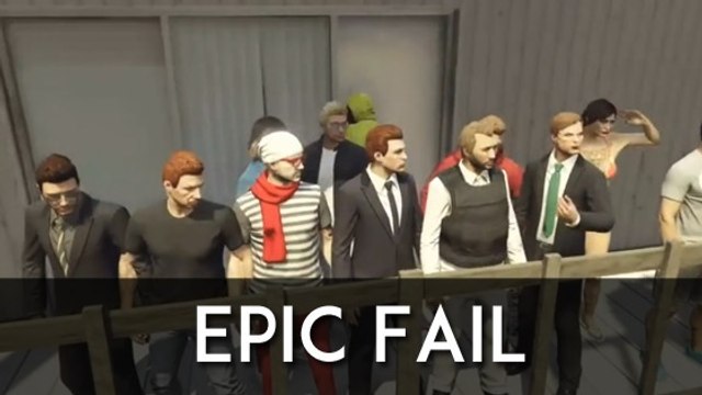 GTA 5 : quand une photo de groupe ne se déroule pas comme prévu