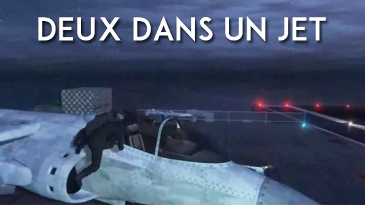 GTA 5 : voilà ce qui arrrive quand deux joueurs tentent de rentrer dans un jet en même temps