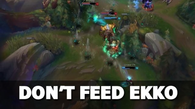 League of Legends : voilà ce qui arrive quand on feed Ekko