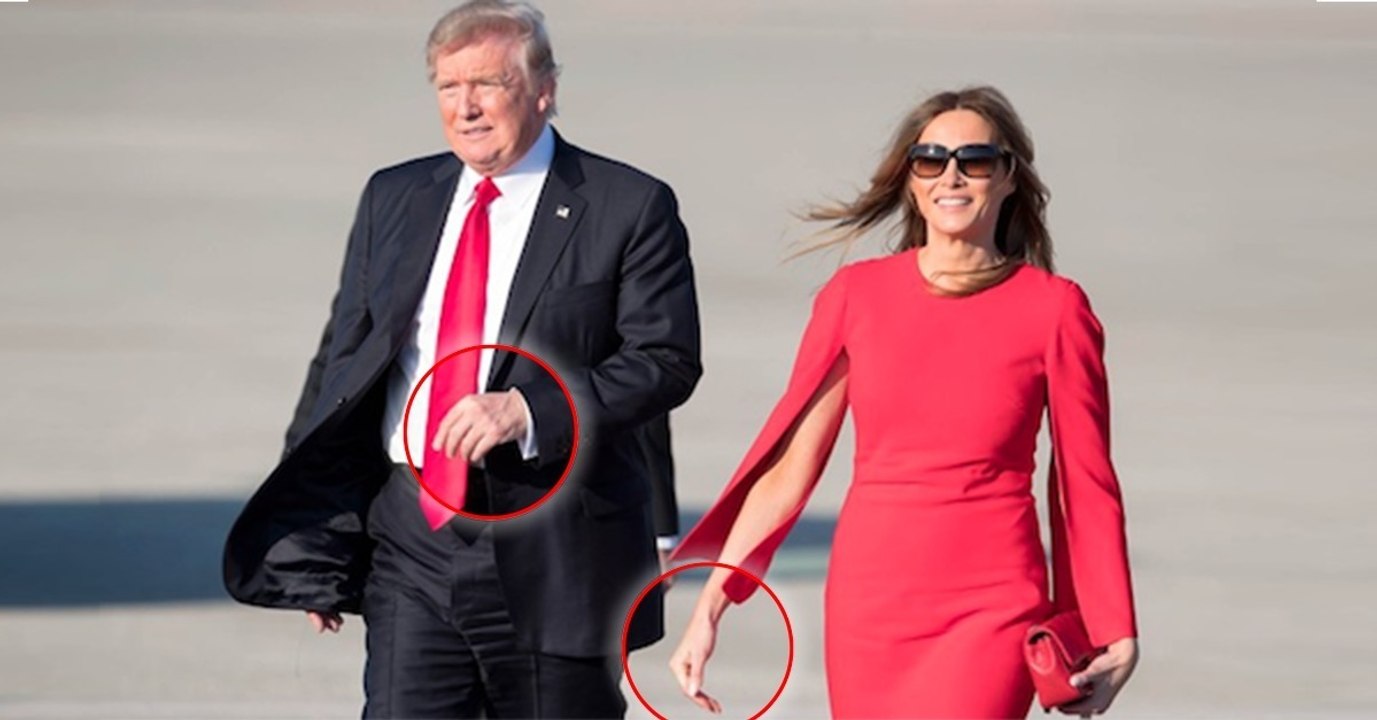 Donald Trump und Melania: Deshalb will der Präsident in der Öffentlichkeit nicht ihre Hand halten!
