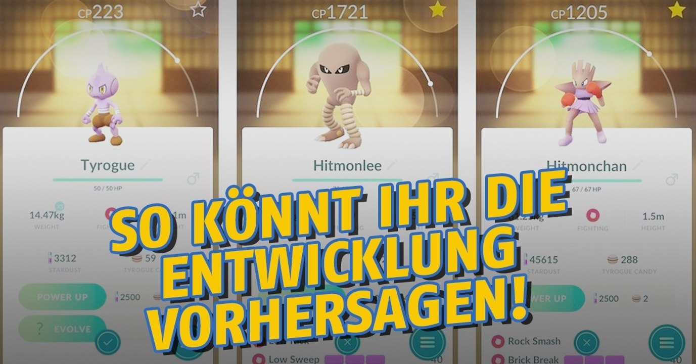 Pokémon GO: So steuerst du die Entwicklung von Rabauz!