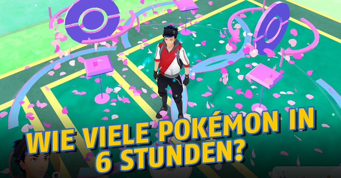 Pokémon GO: Wie viele Pokémon kann man mit Lockmodul in 6 Stunden fangen?