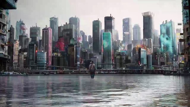 Kabuktaki Hayalet Klip - Water Fight
