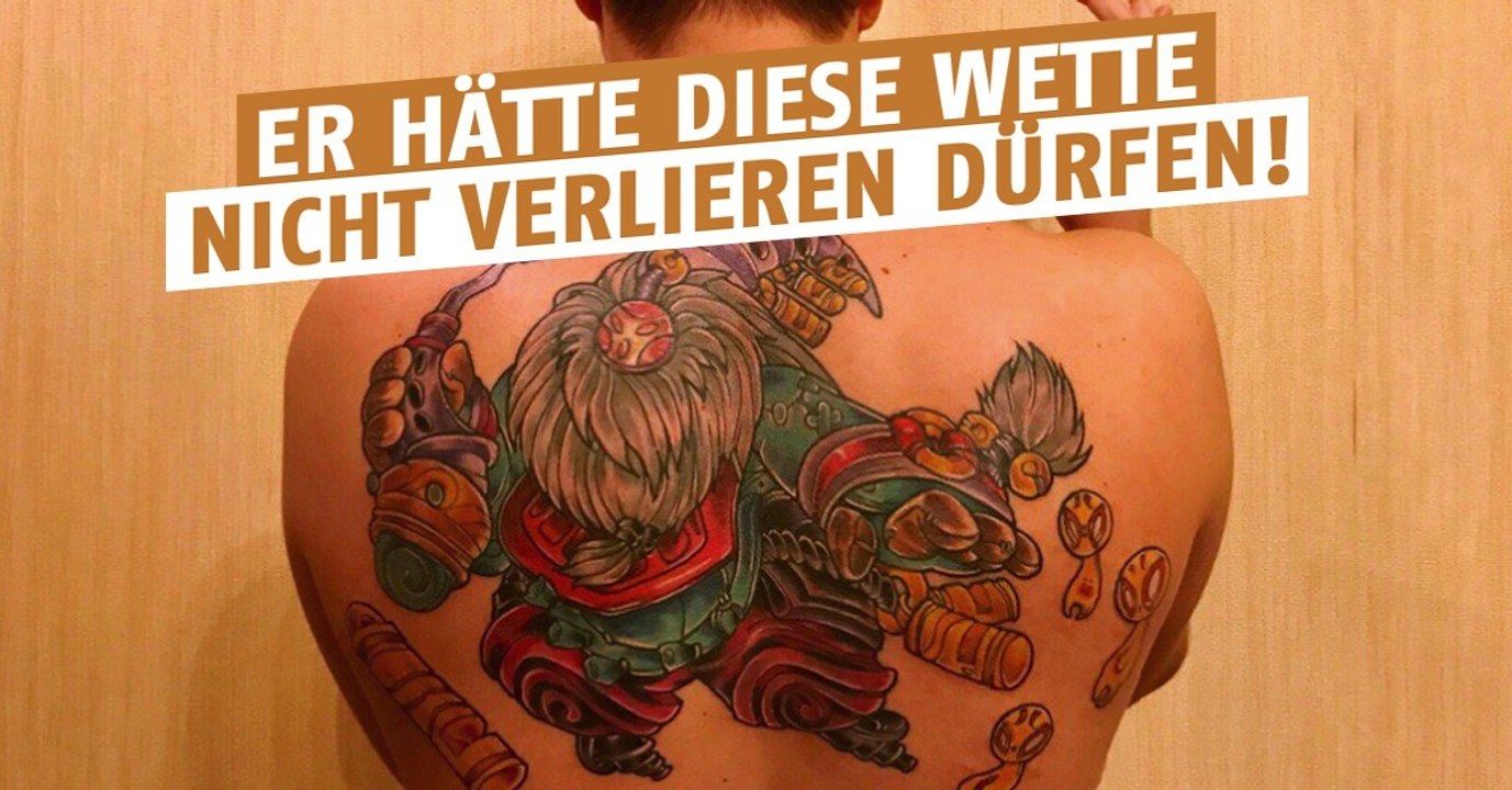 League of Legends: Er hat einen verrückten Tattoo-Einfall für die Worlds!