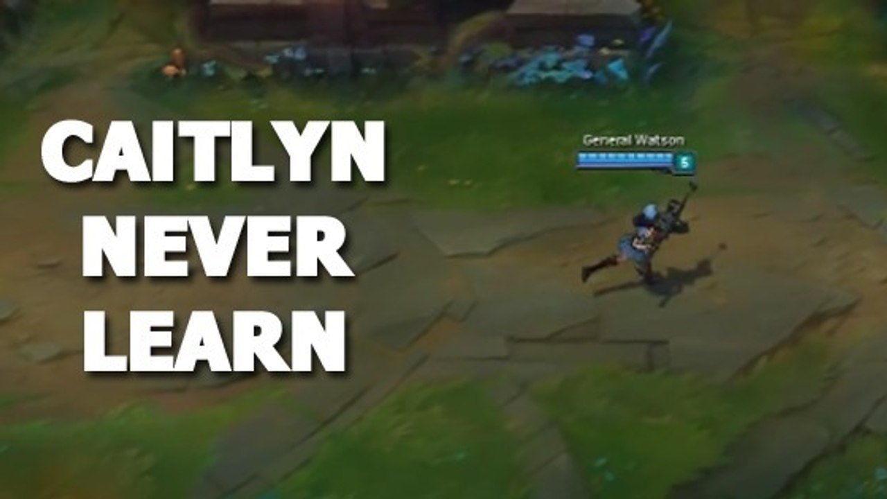 League of Legends : une Caitlyn qui semble ne jamais apprendre de ses erreurs