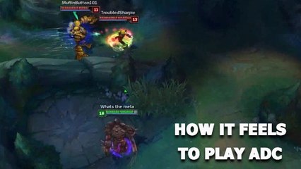 League of Legends : tout ce que les ADC doivent endurer en jouant