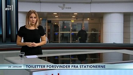 Toiletter forsvinder fra stationerne | DSB | Korsør | Slagelse | Glumsø | Næstved | Vordingborg | 20-01-2019 | TV ØST @ TV2 Danmark