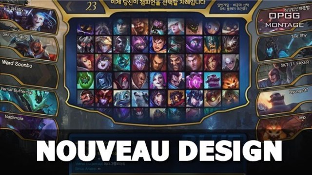 League of Legends : voici à quoi ressemblerait la phase de draft avec un nouveau design