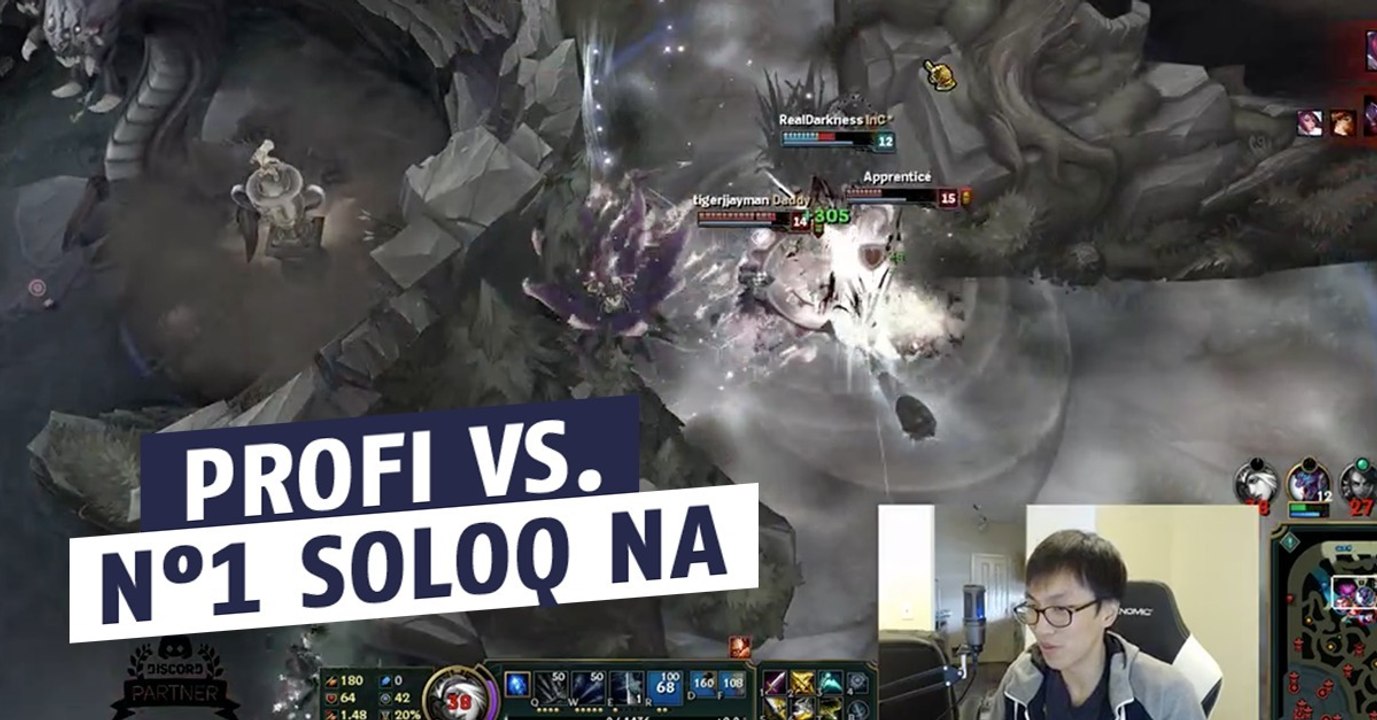 League of Legends: Gipfeltreffen zwischen einem Profi und dem besten NA-Spieler