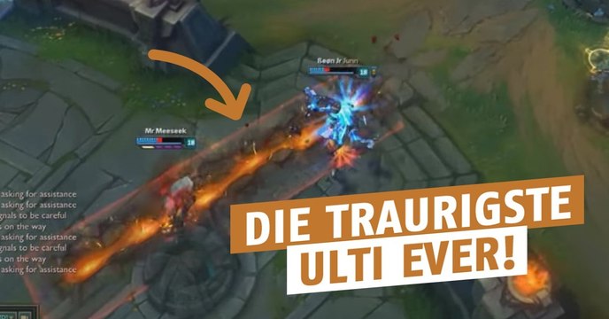 League of Legends: Dieser Main-Rumble zeigt uns die traurigste Ulti seiner Karriere