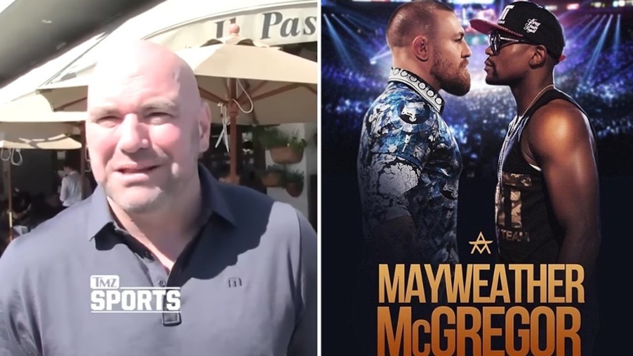 Dana White verkündet die offizielle Haltung der UFC zum Kampf Mayweather vs. McGregor