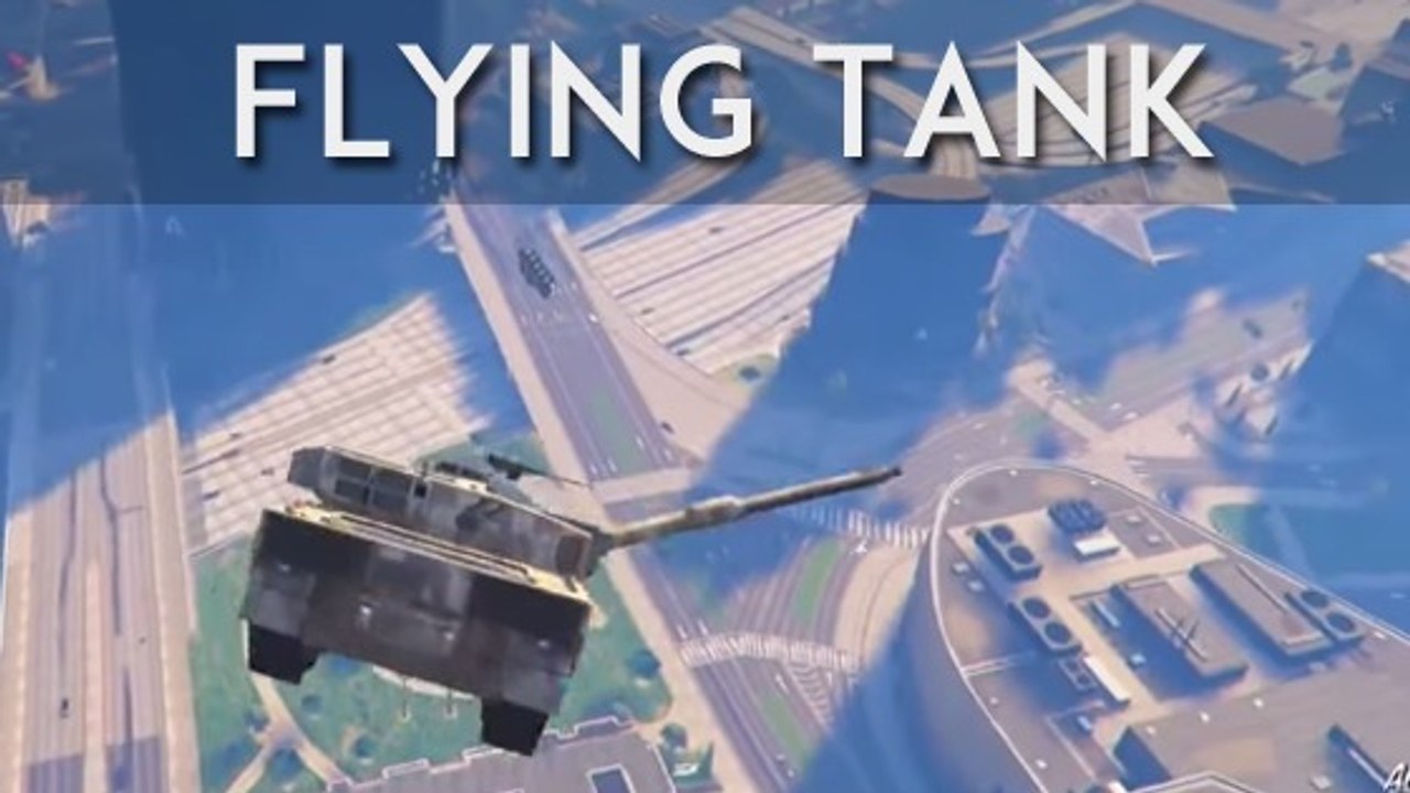 GTA 5 : quand deux joueurs décident de réaliser un combat de tanks... Dans les airs !