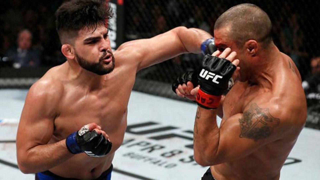 UFC Fight Night 106: Kelvin Gastelum schickt Vitor Belfort in der 1. Runde auf die Bretter