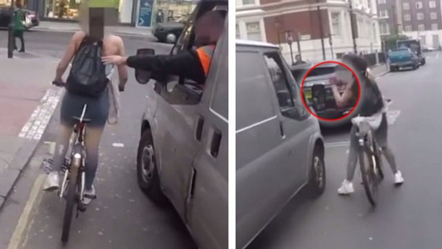 Belästigung im Straßenverkehr: Diese Fahrradfahrerin zeigt es den Tätern!