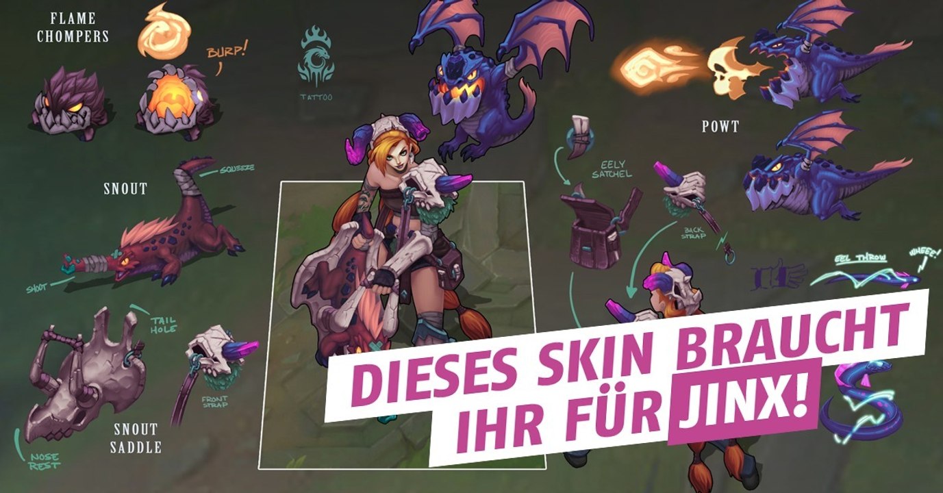League of Legends: Fast wie von Riot! Fan kreiert spektakuläres neues Skin für Jinx