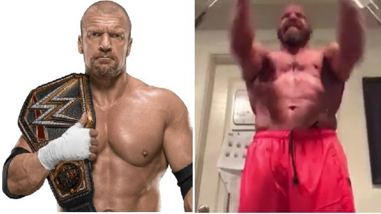 Triple H trainiert wie verrückt für Wrestlemania! Sein Programm ist der Hammer!