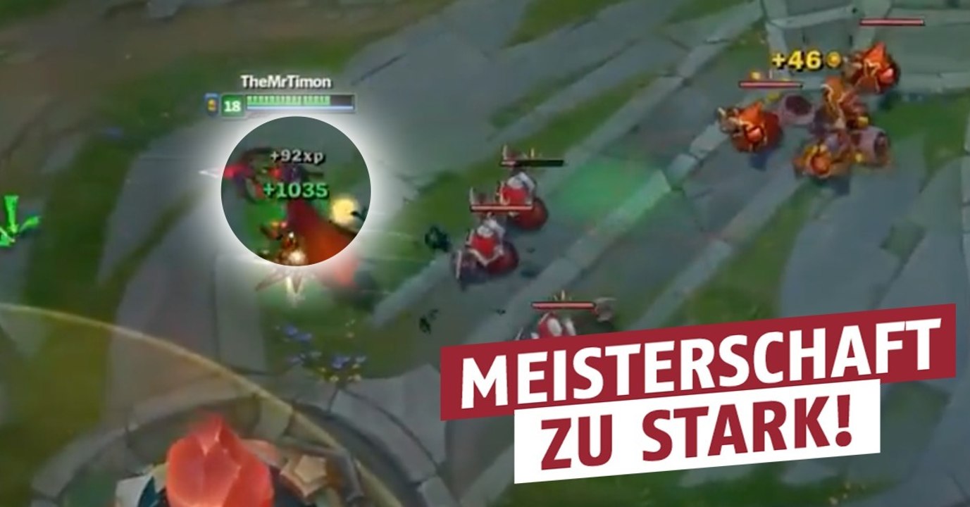 League of Legends: Deshalb wird die Meisterschaft Blutdurst des Kriegsfürsten überarbeitet