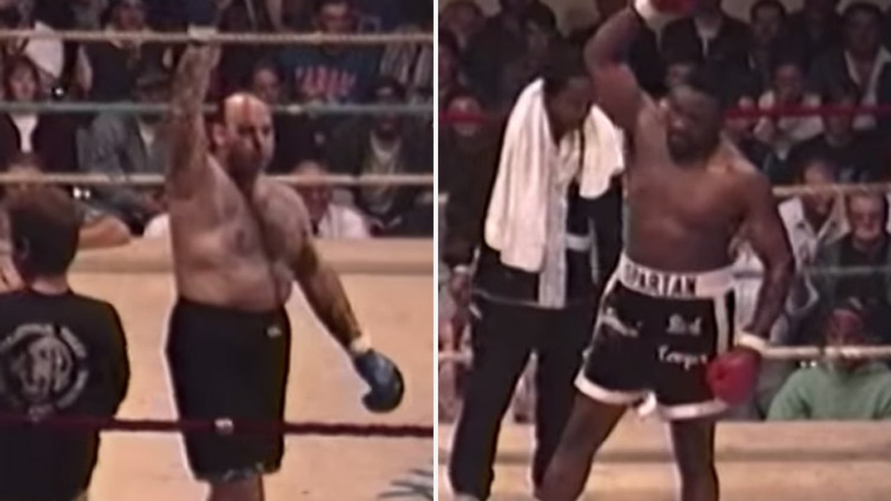 Bare-Knuckle-Experte Joe Savage kämpft gegen Bert Cooper in einem klassischen Boxkampf