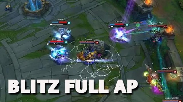 League of Legends : voici à quoi ressemble un Blitzcrank joué full AP