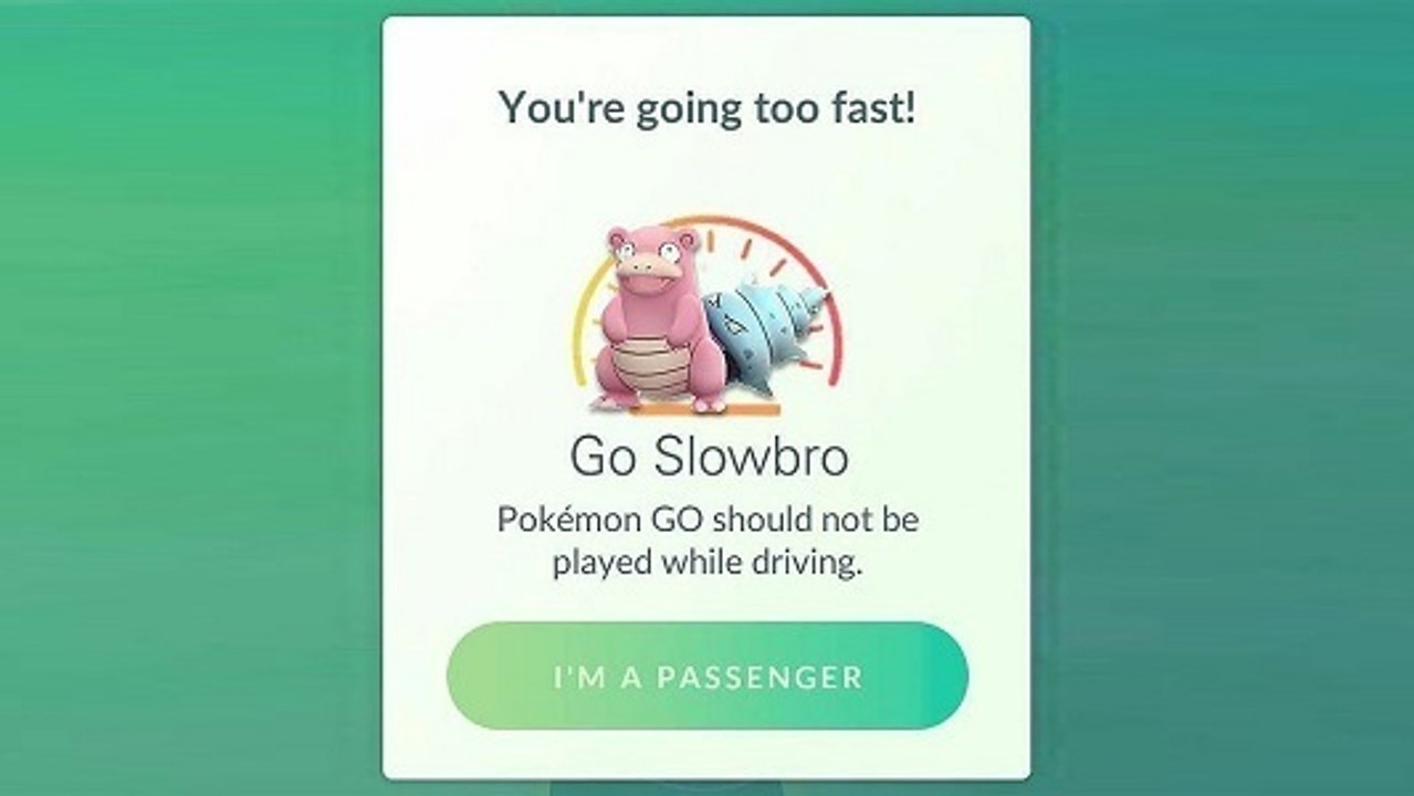 Pokémon GO: Tipp zum Umgehen der Geschwindigkeitsbegrenzung