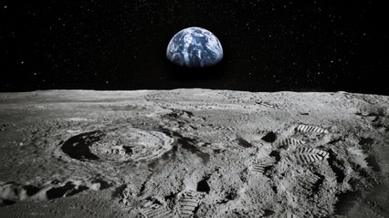 La Lune est "rouillée"... et c'est probablement la faute de la Terre