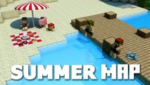 Minecraft : fêtez l'été avec cette map aventure sur le thème des vacances !