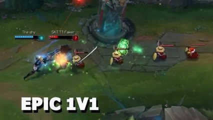 League of Legends : quand Faker et The Shy réalisent un 1v1 épique en ladder